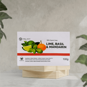 Lime, Basil & Mandarin Soap